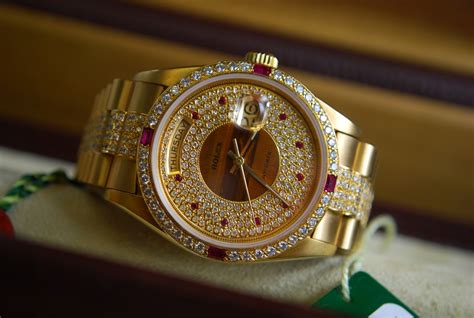 diamond encrusted rolex mens watch|diamond encrusted Rolex price.